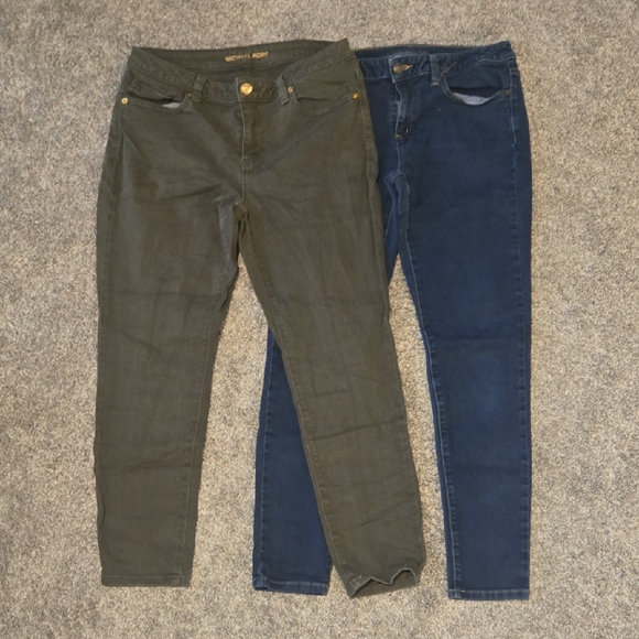 Michael Kors Olive Skinny Jeans - Picture 1 of 4